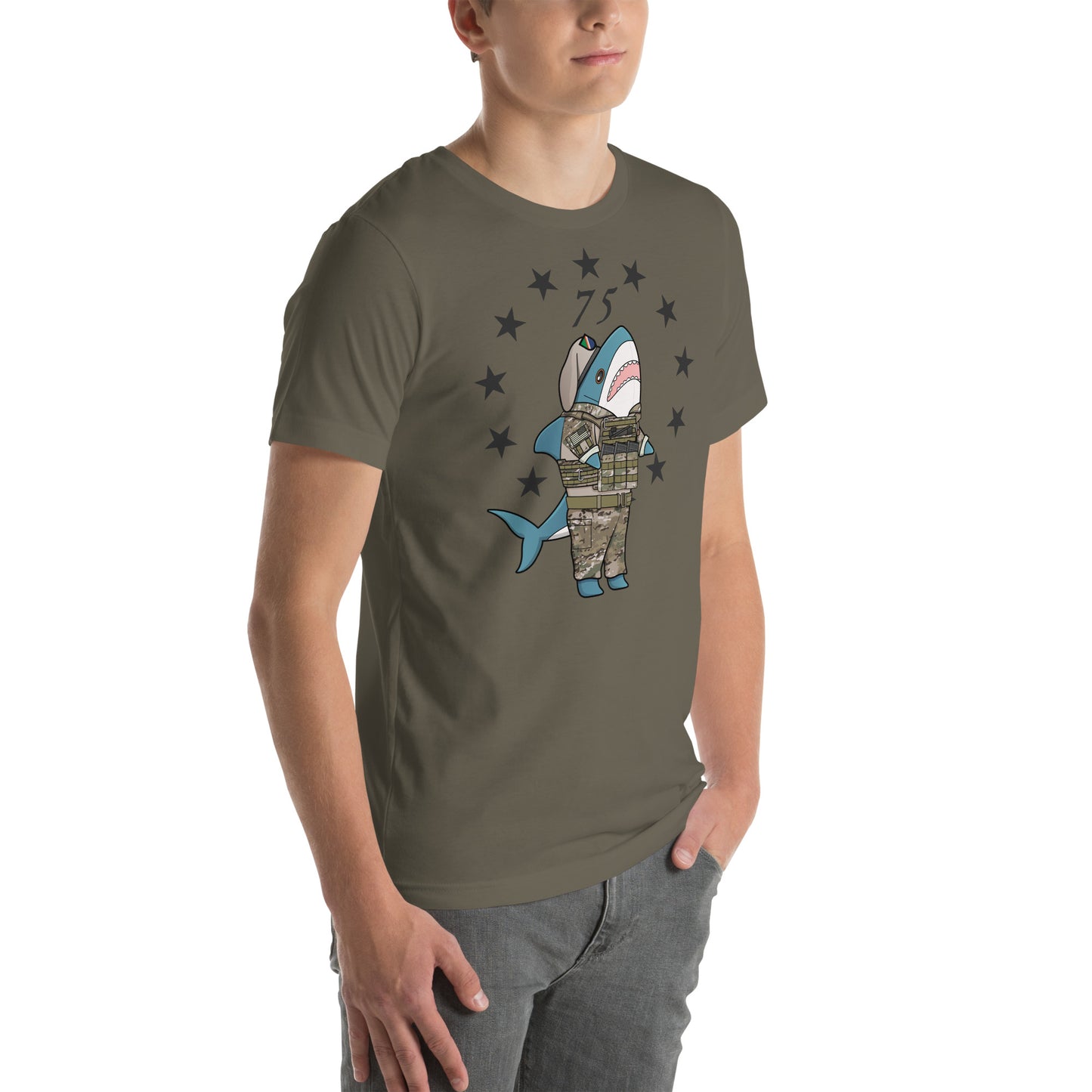 Sharky Ranger (Clean) - U.S. Army Ranger Regiment Blahaj