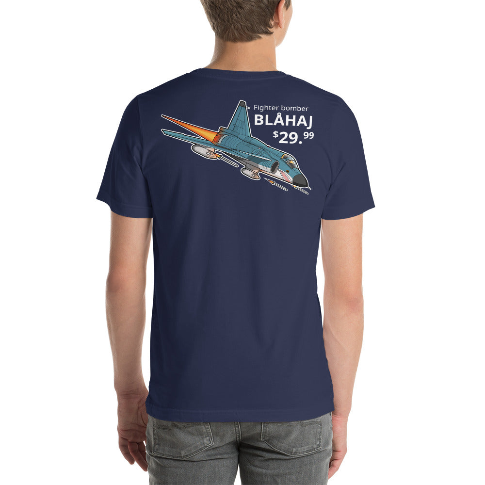 Blue Shark Viggen Jet Fighter (Unisex)
