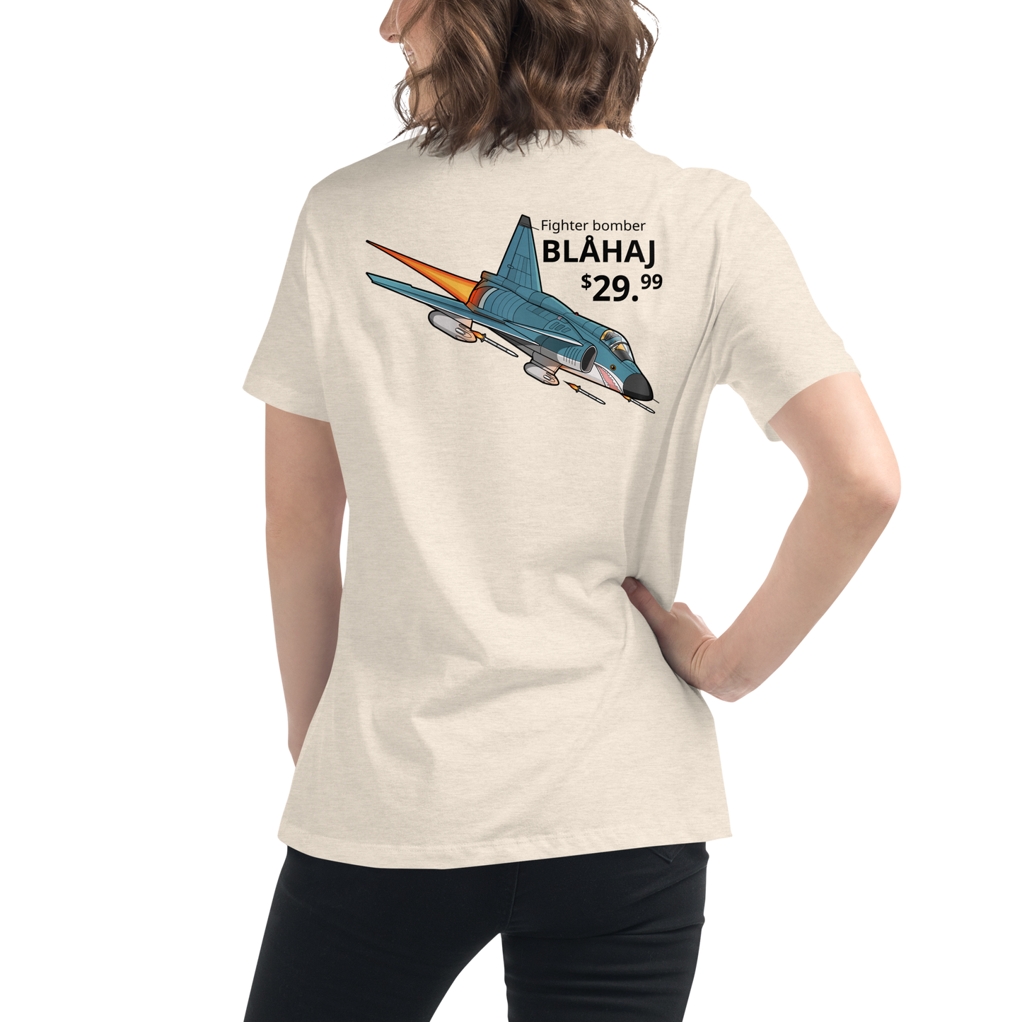Blue Shark Viggen Jet Fighter (Women's)