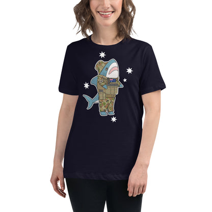 Old Mate Sharky (Clean) - Women's Relaxed T-Shirt